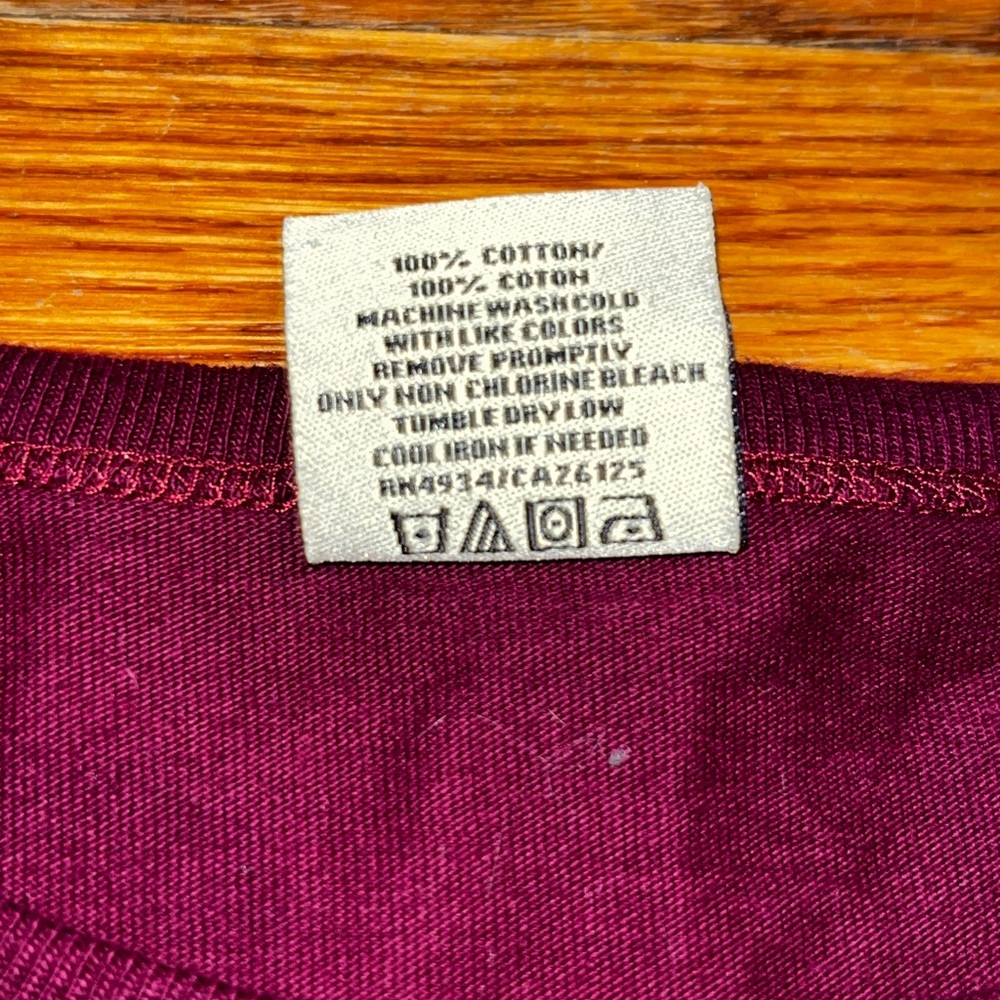 RARE Vintage Y2K Harvard Baby Tee XL Womens G Gear For Sports Maroon IVY League - Picture 3 of 8